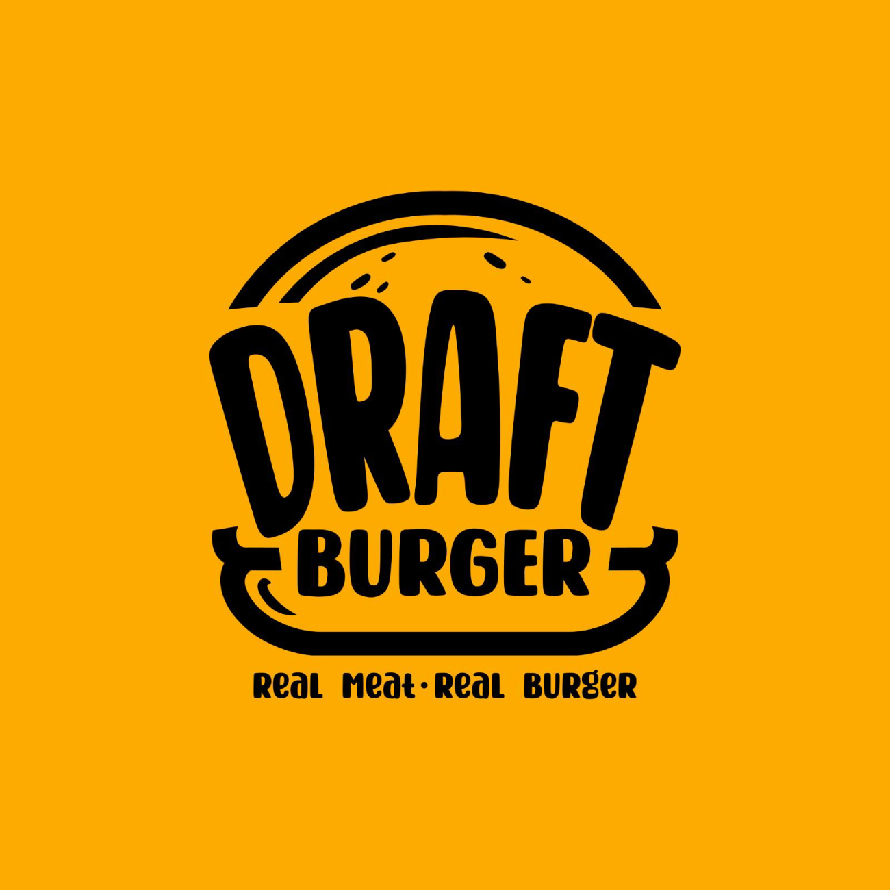 Draft Burger House Logosu