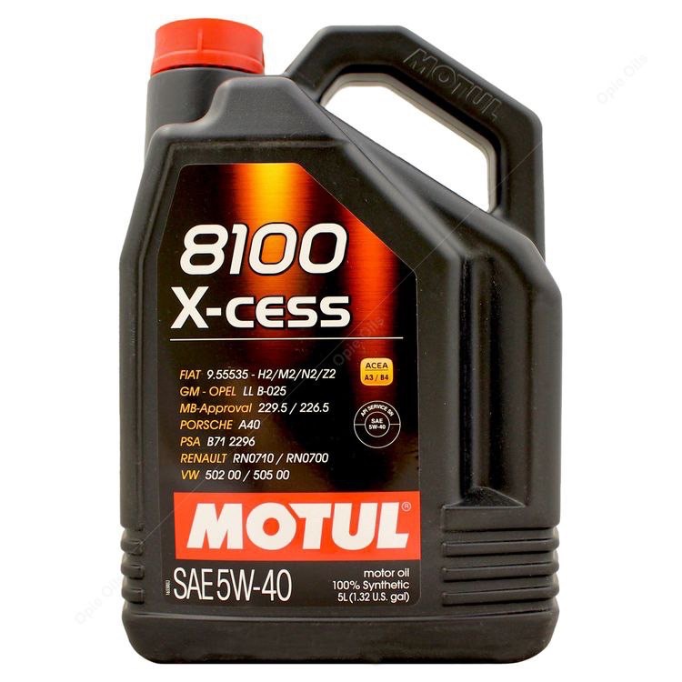 MOTUL 8100 5w40  5L