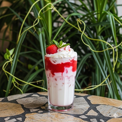 ايس لاتيه فراوله