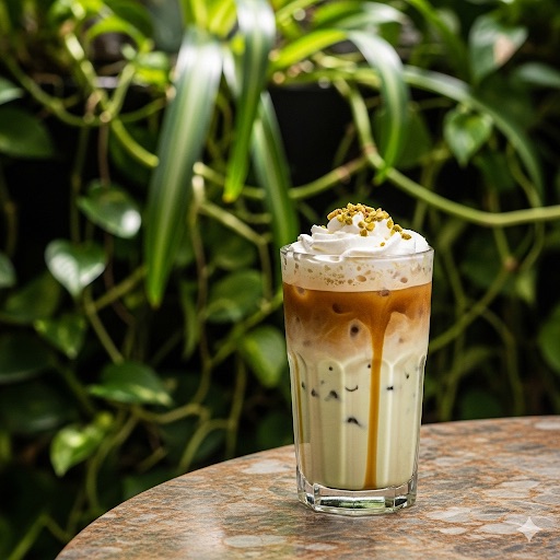 ايس لاتيه بستاشيو