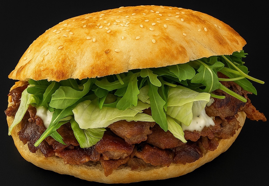 91. KEBAB - Kebab & mozzarella.