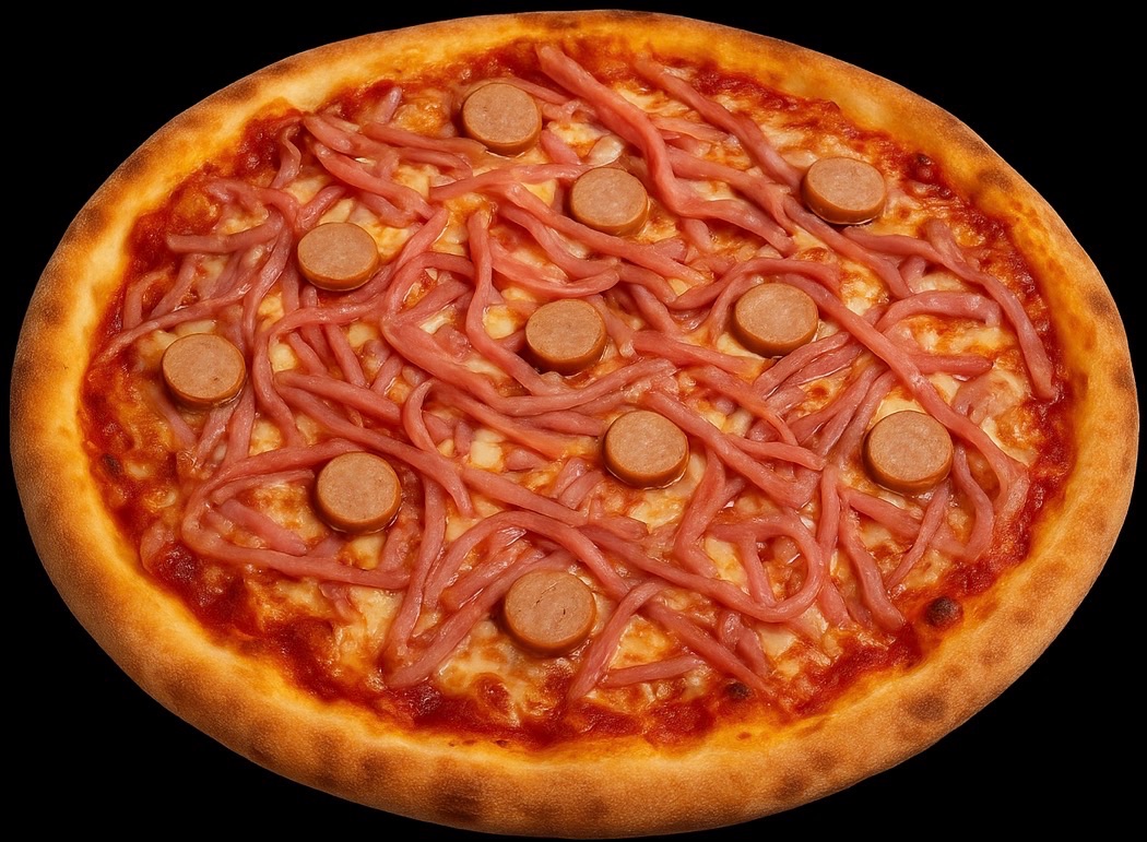 66. POKEMON - Skinke og cocktailpølser.