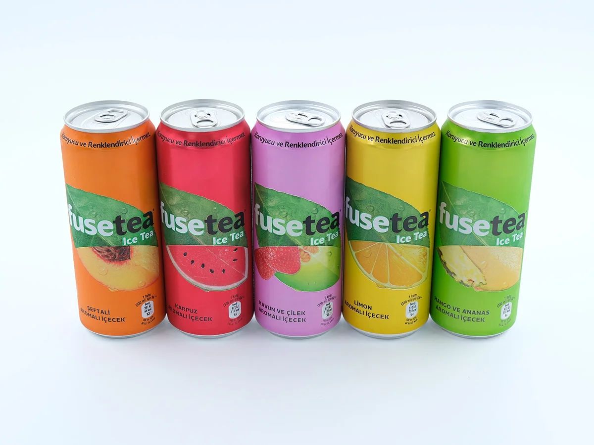 Fuse Tea Şeftali / Limon / Mango / Karpuz / Çilek Kavun