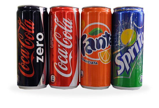 Coca Cola / Zero / Fanta / Sprite