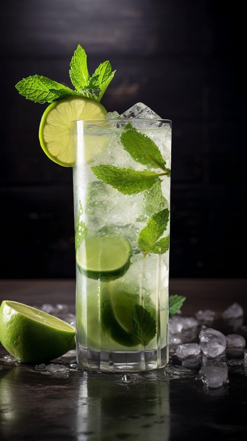 Mojito - Soda,lime şurubu,himaliya tuzu,nane, limon, esmer şeker