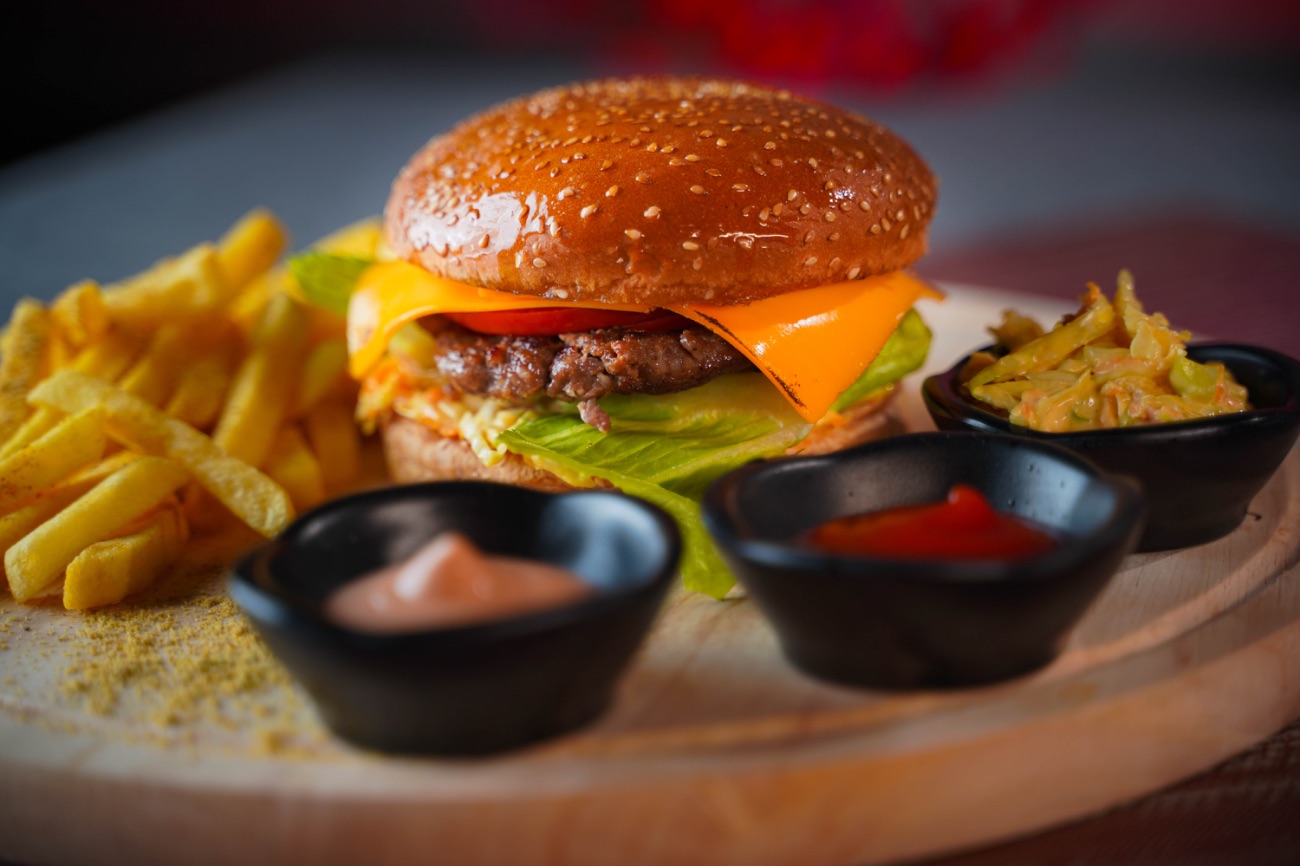 بركر لحم بالجبن