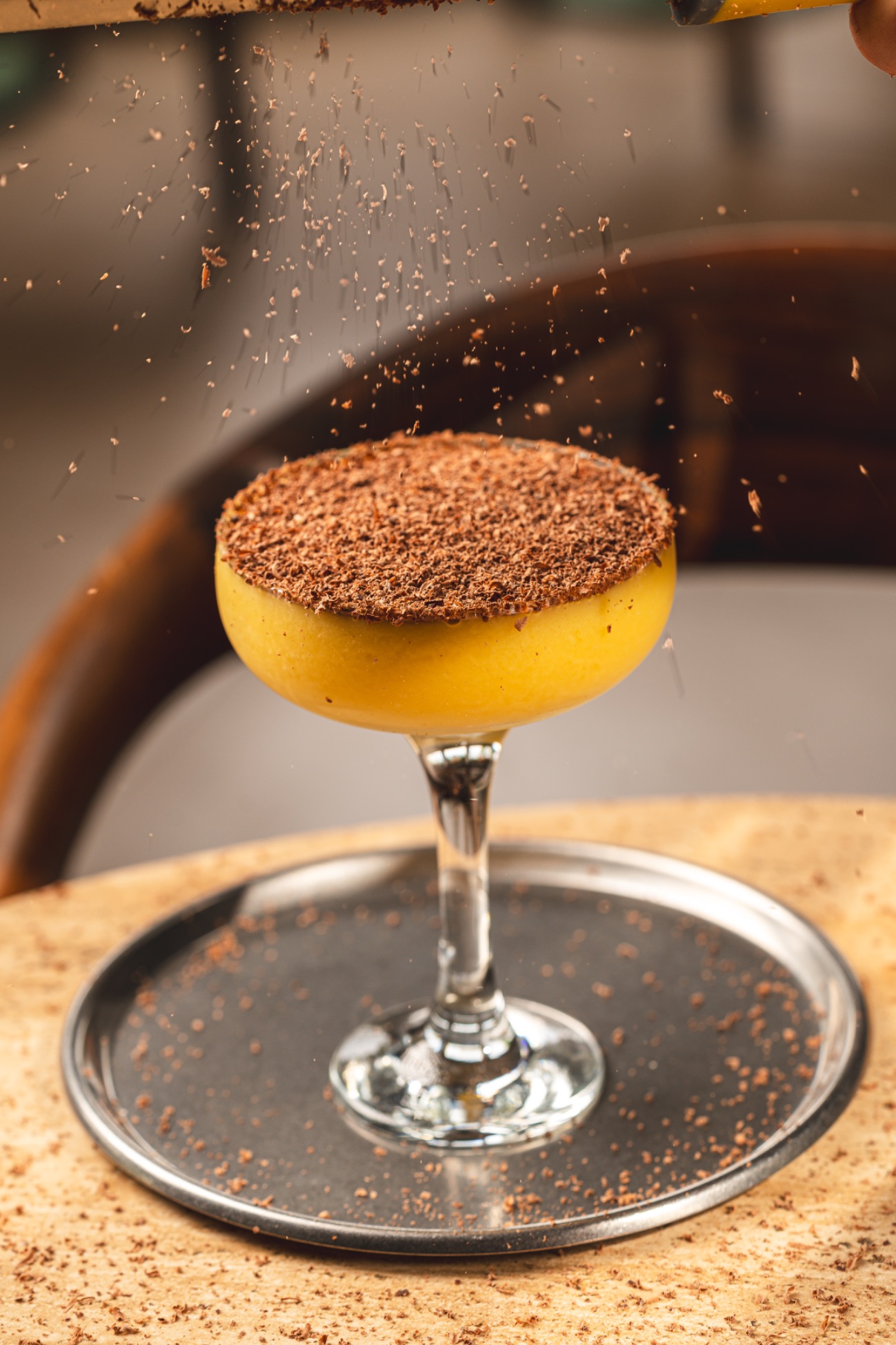 Mango Noir - Mango, yulaf sütü, rende sütlü çikolata