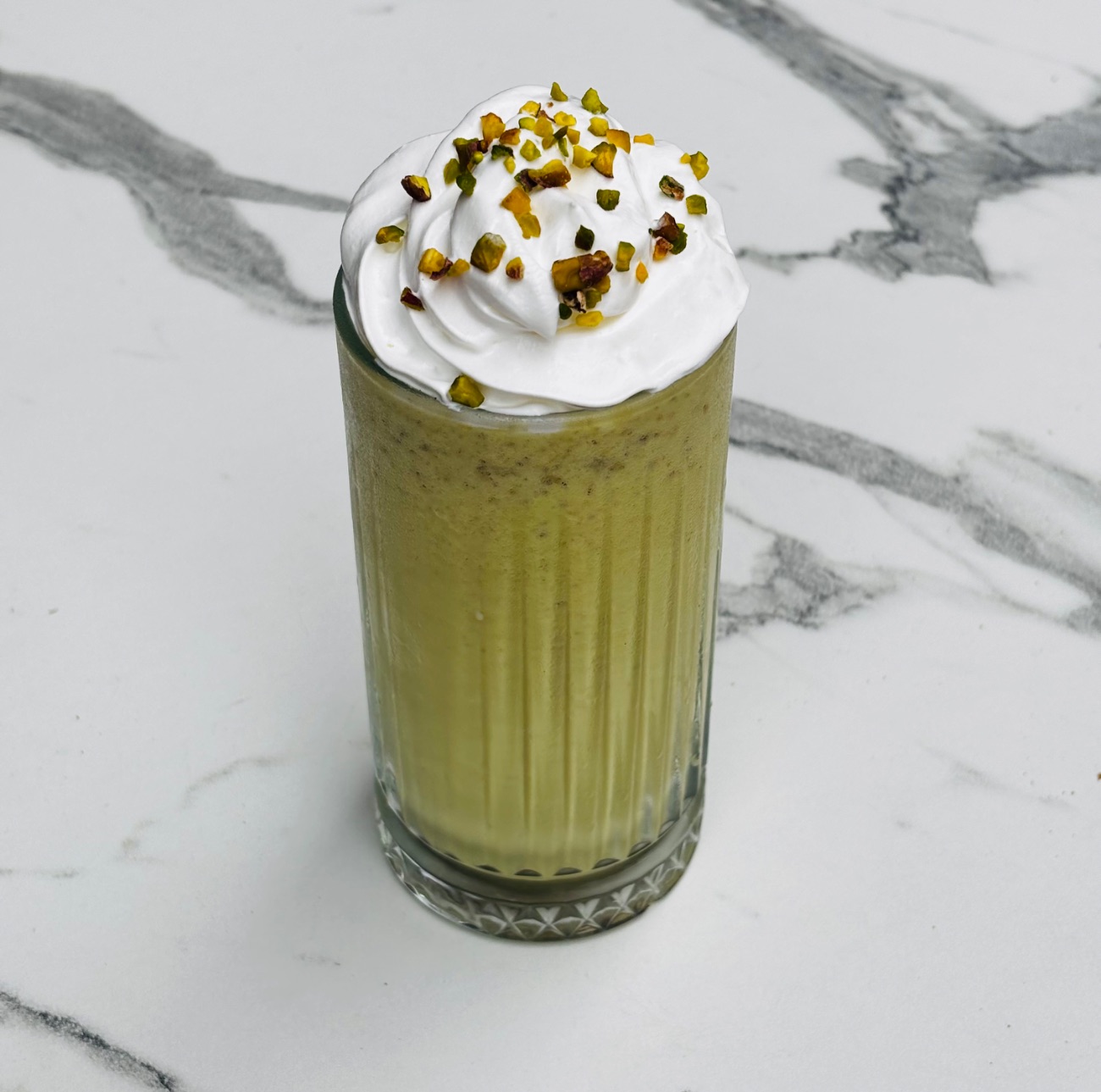 Fıstıklı Milkshake - Fıstıklı dondurma, fıstık kreması, süt