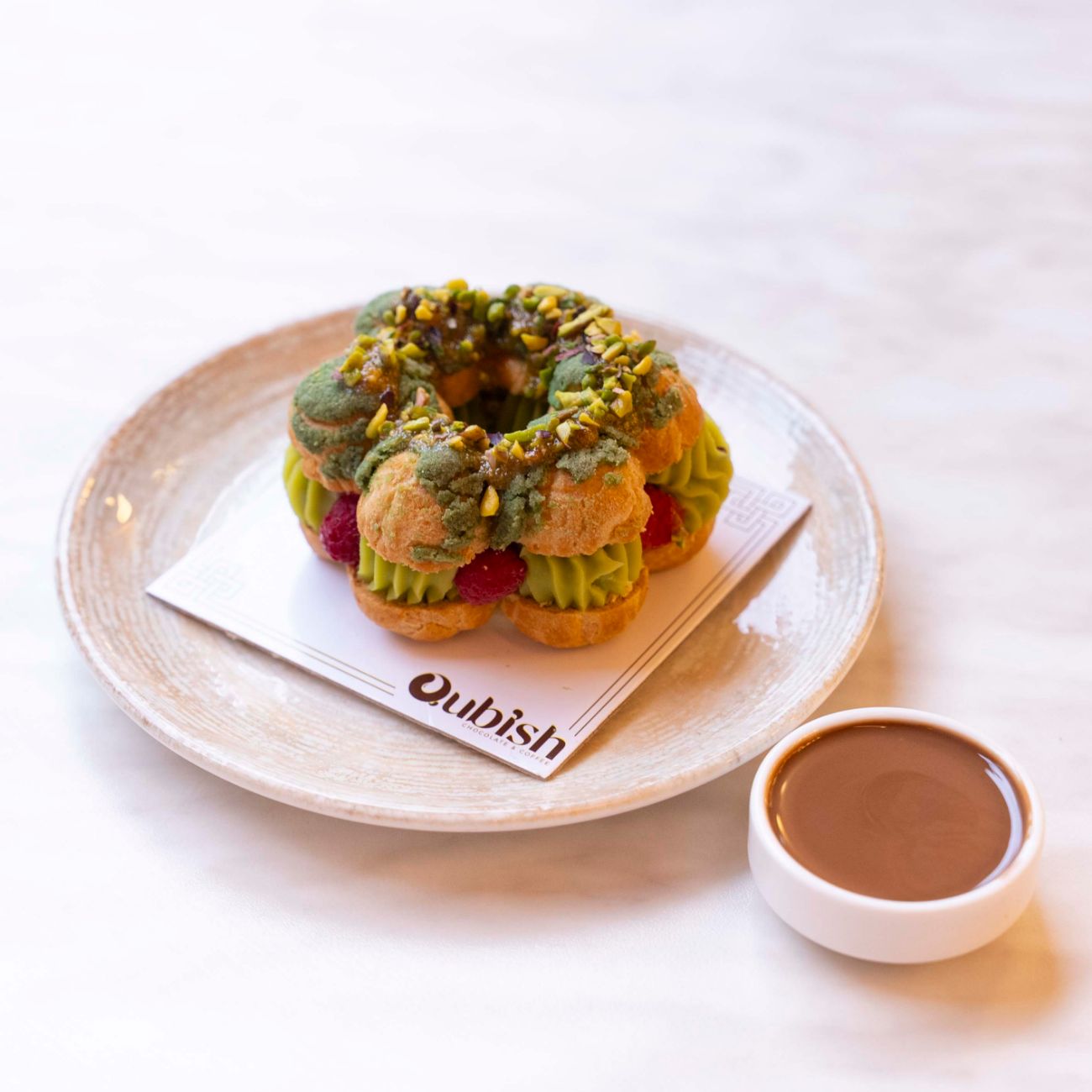 Antep Fıstıklı Paris Brest - Fıstıklı Krema
Fıstıklı Pralin
Frambuaz