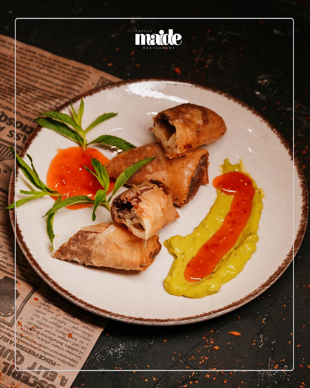 PAÇANGA BÖREĞİ - “Pastırma ve kaşar peyniri ile doldurulmuş çıtır börek.