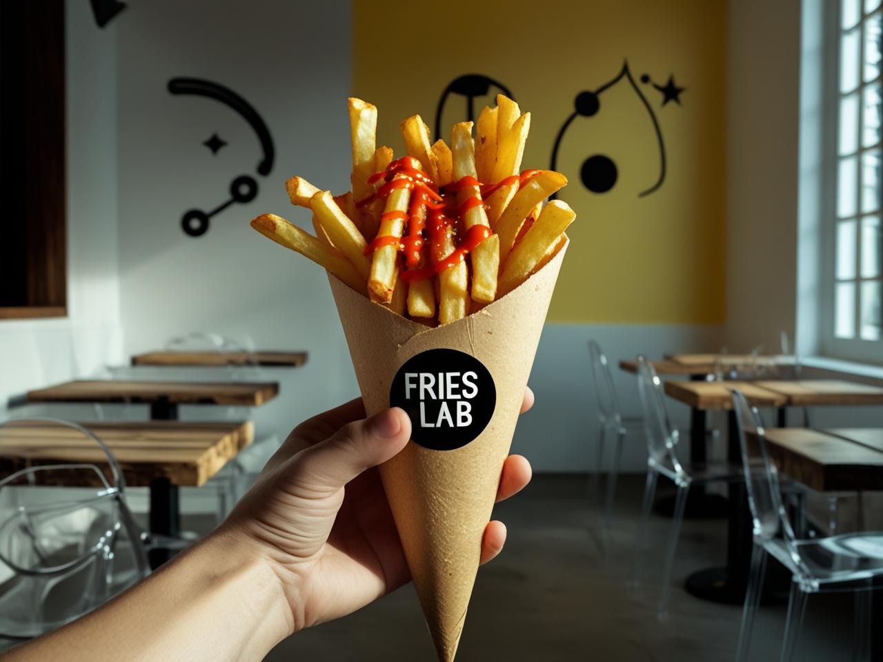 فرنج فرايز سبايسي صوص