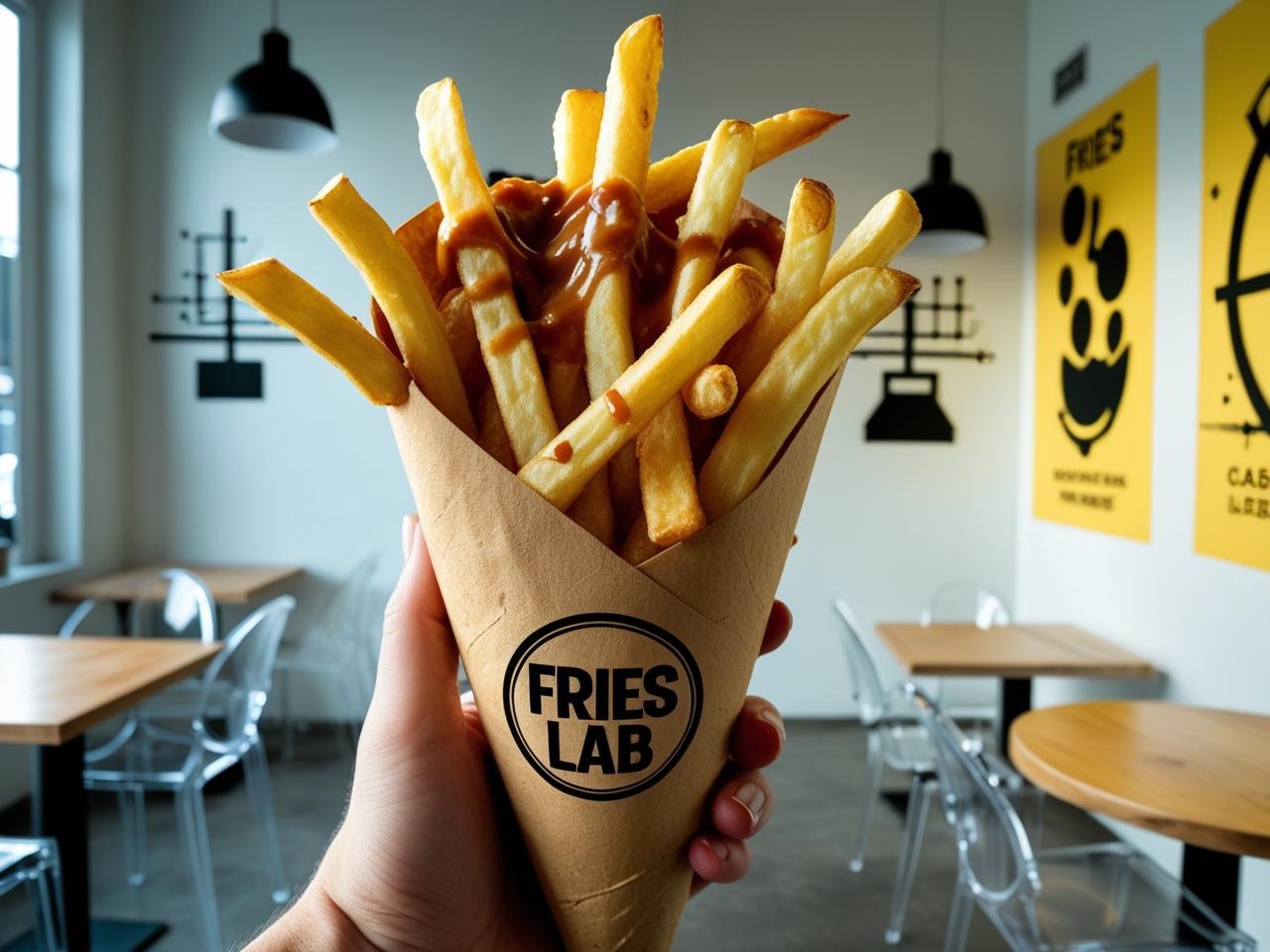 فرنج فرايز تاكو صوص