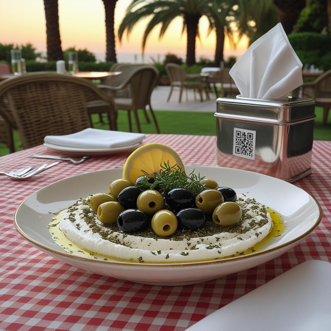 زيتون مشكل بالحامض والزعتر