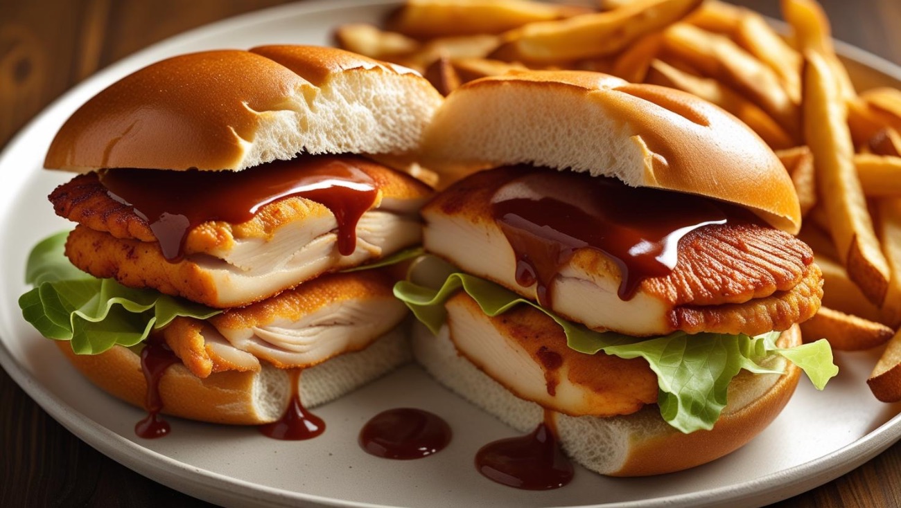 وجبة اسكالوب ساندوتش