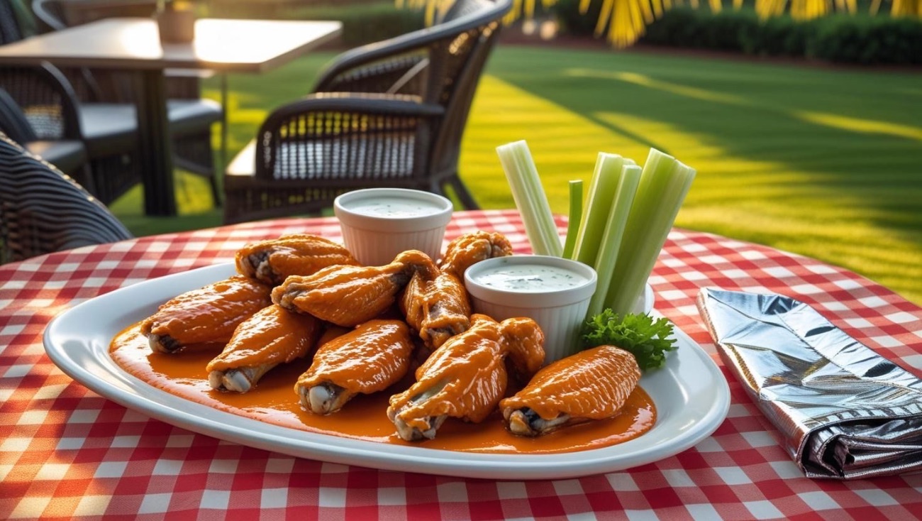 أجنحة دجاج بافلو