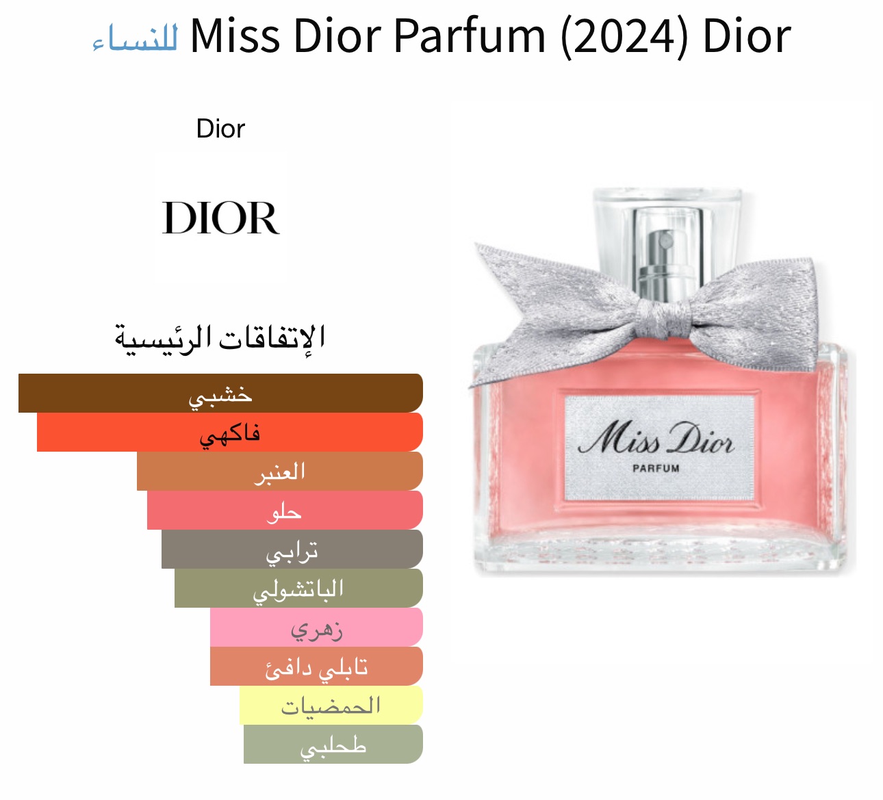 مس ديور بارفيوم