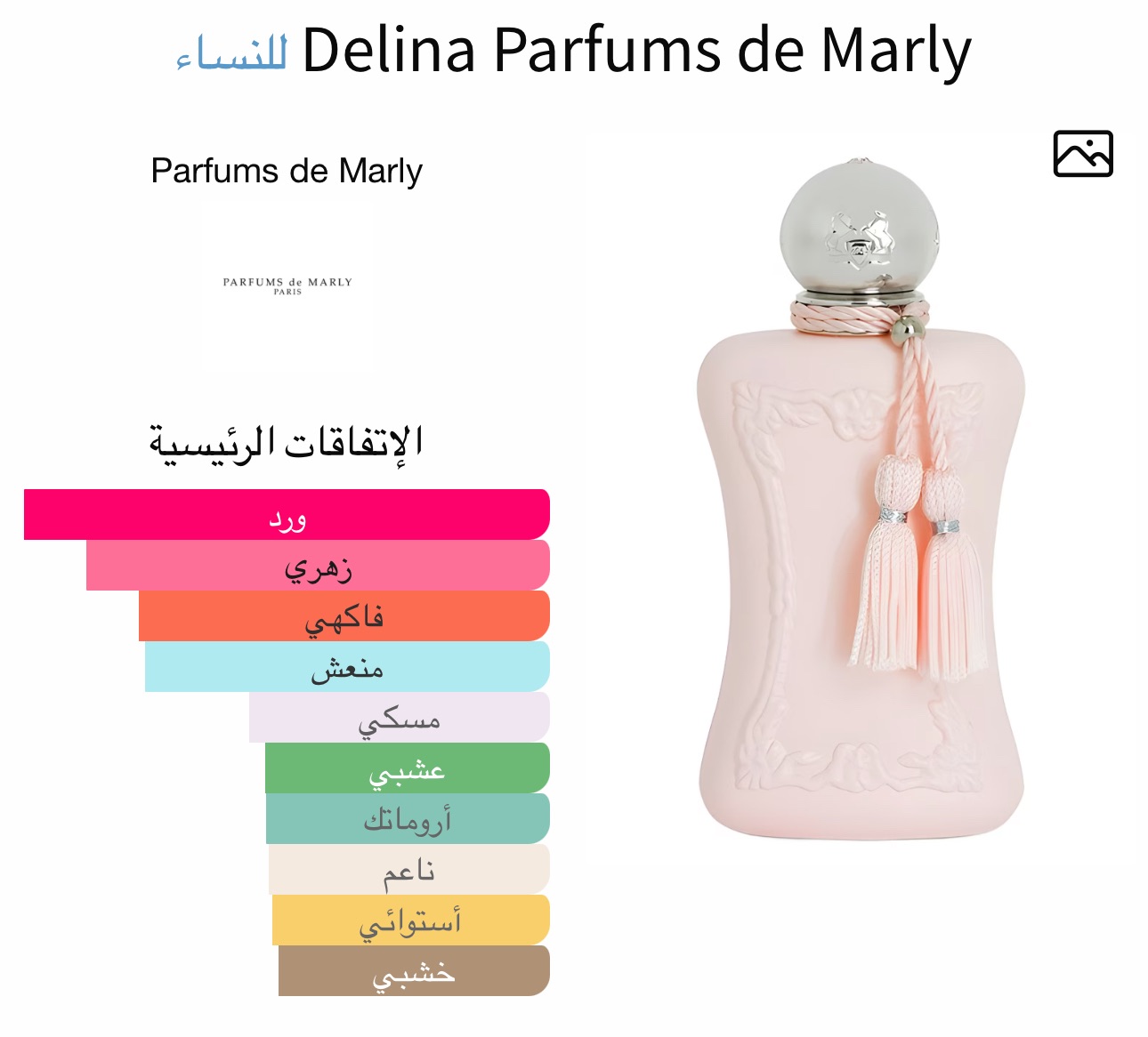 Delina Parfums de Marly للنساء