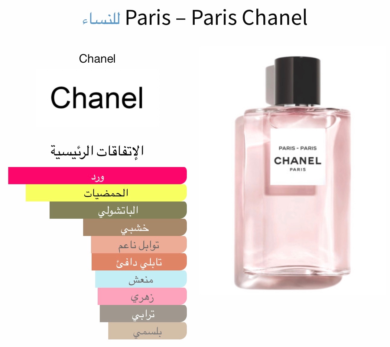 شانيل باريس باريس