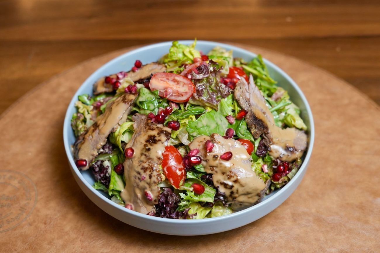 ستيك سلط (لحم)