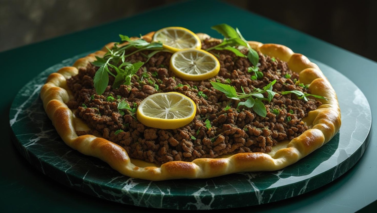 لحم بعجين