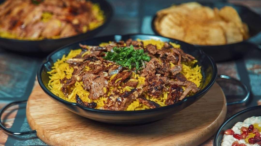 ريزو شاورما لحم