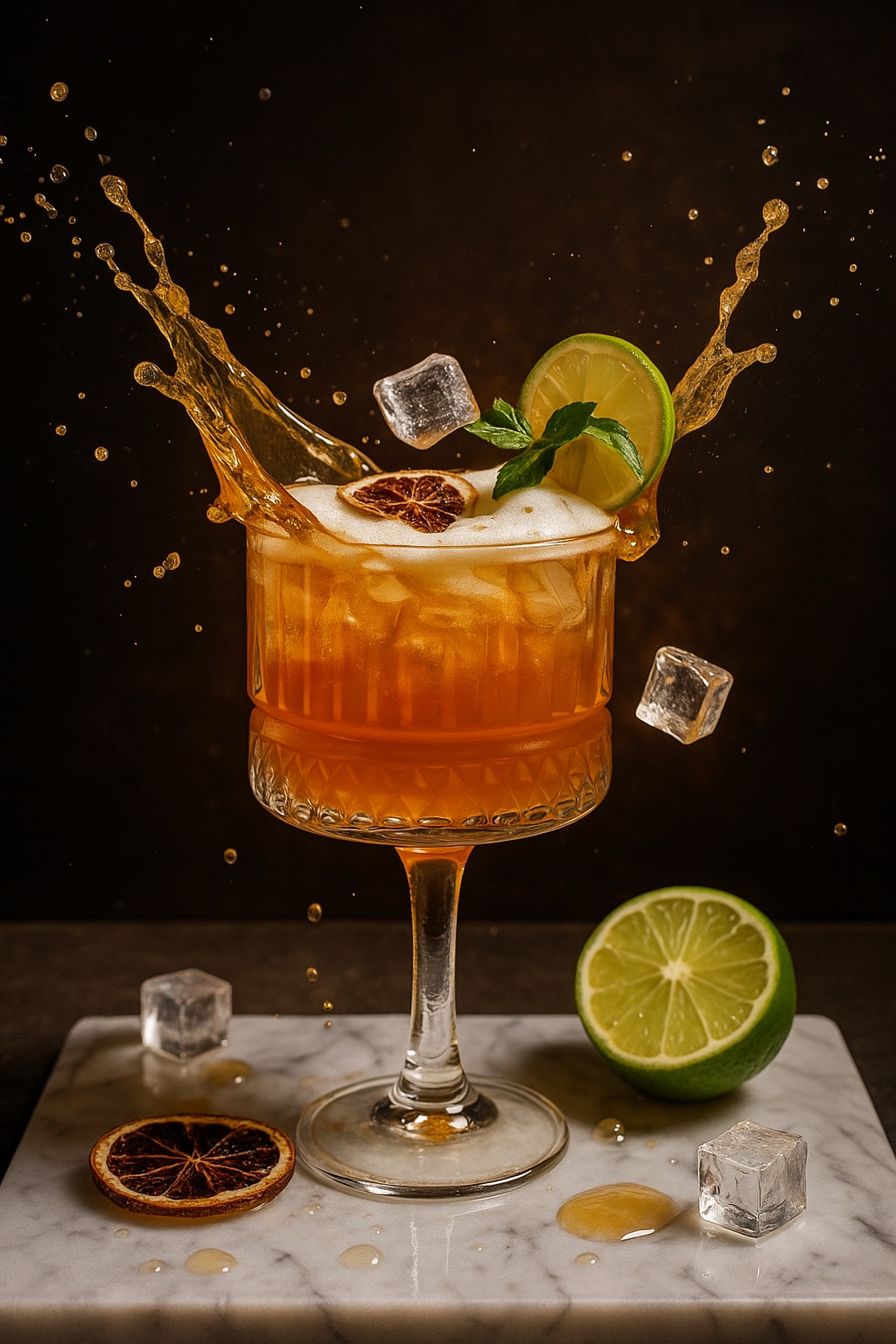 Margarita - Limon, limon sosu, lime limon, apple, blue curacao