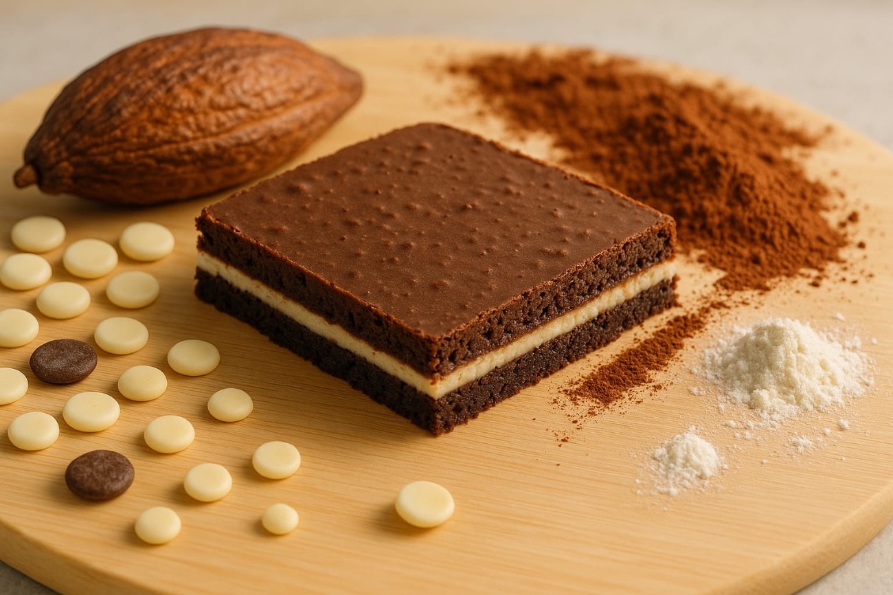 Browni - Beyaz kremalı browni