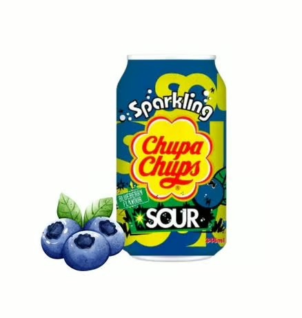Chupa Chupa Sparlınkling Drink Sour Blueberry - 