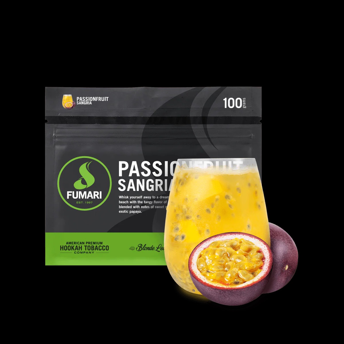 PassionFruit Sangria - Tatlı mango ve egzotik papaya ile karışmış tutku meyvesi tadı, tropikal bir plaj hissi verir.