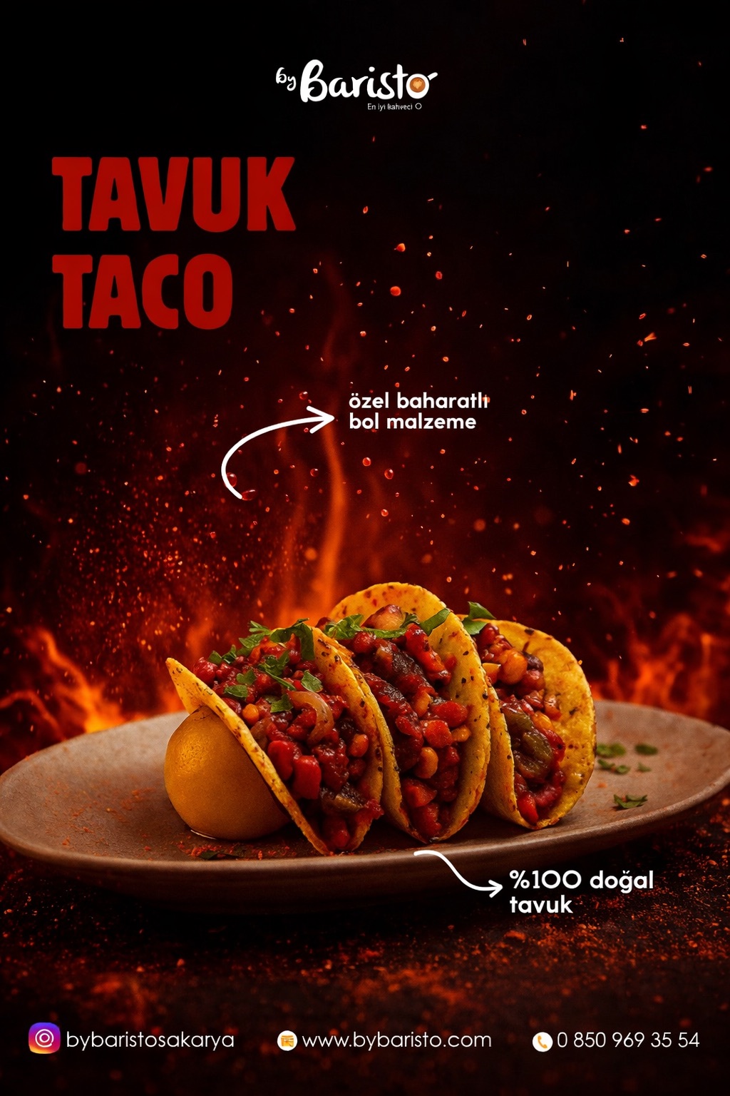 TAVUK TACO+COCA COLA - 