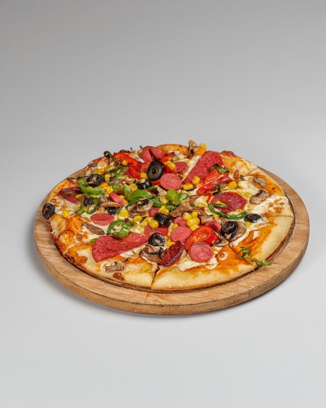 Pizza + CocaCola - Karışık pizza + CocaCola