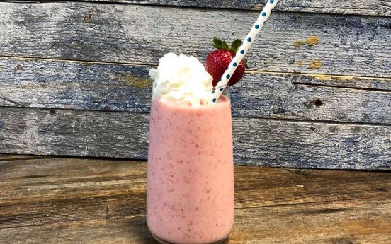 Çilekli Milkshake - 