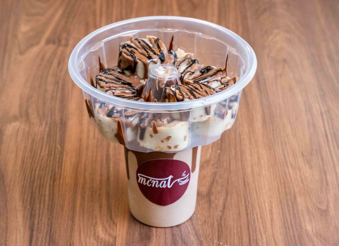 كاس عصير موز نستله