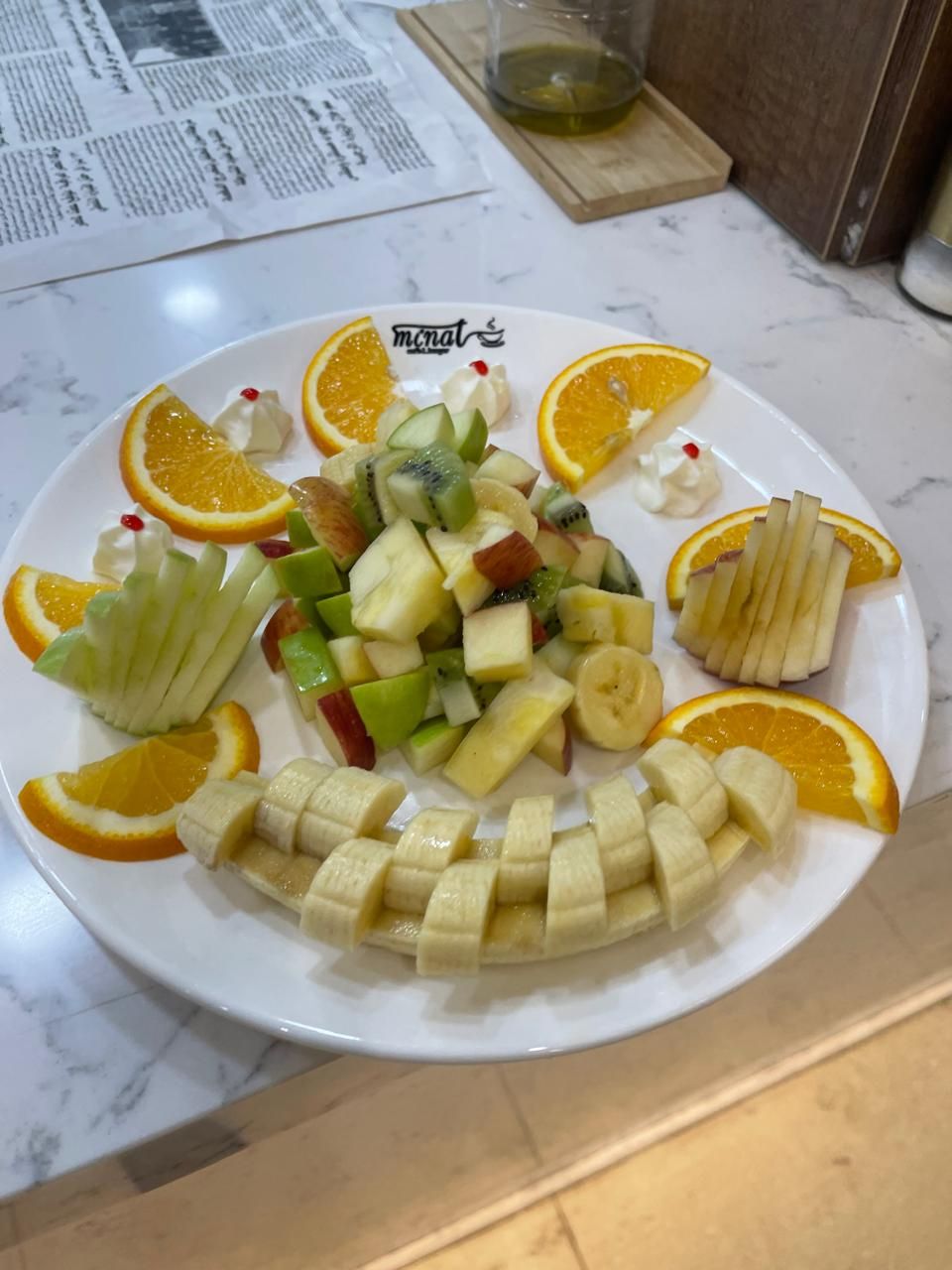 سلطة فواكة سادة