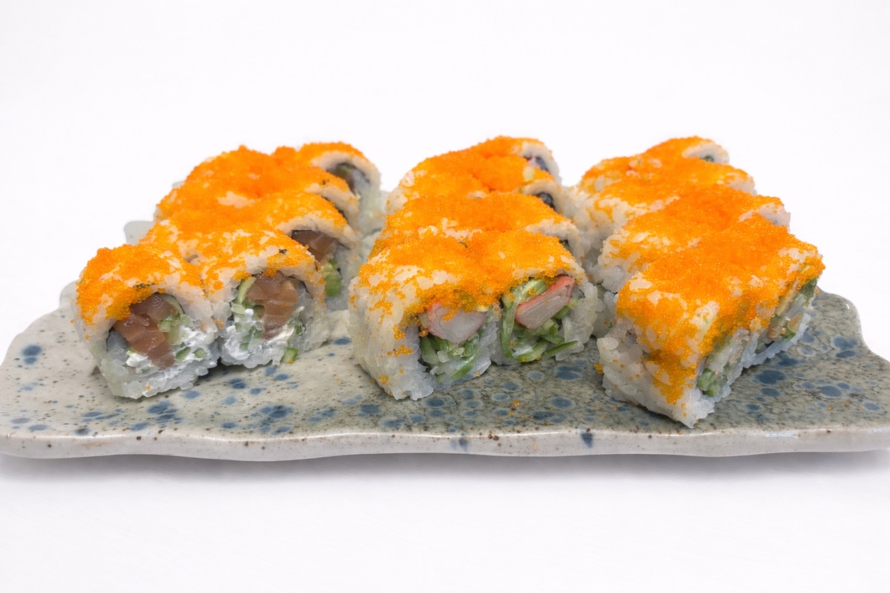 California set - Sake california roll (8 parça) California roll (8 parça) Ebi california roll (8 parça)