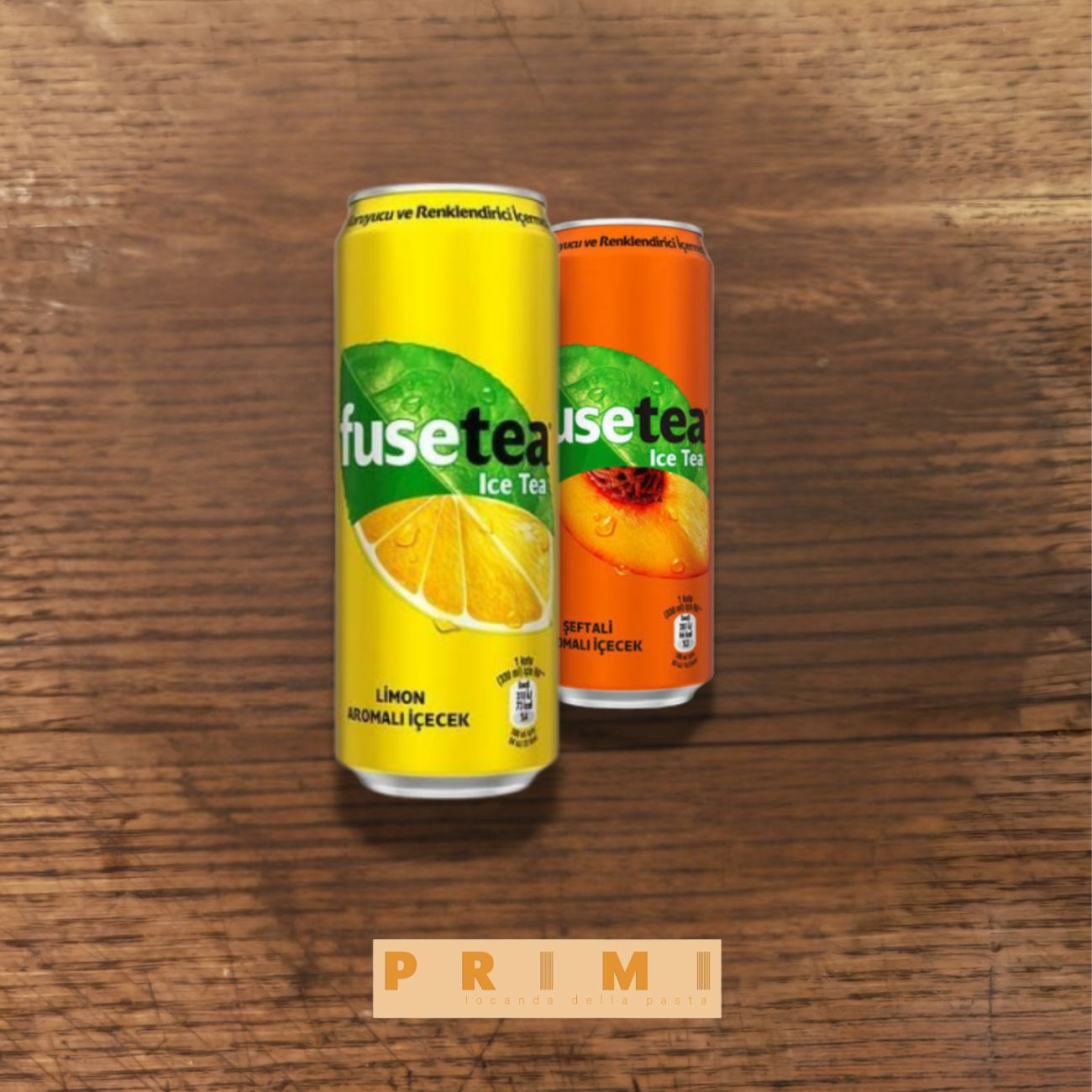 Iced Tea - Şeftali, Limon