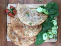 Organik Ispanak & Kereviz Yapraklı Çiğ Börek (3adet)