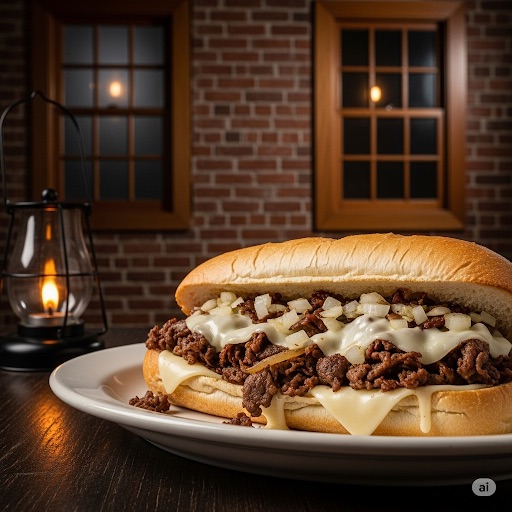 سندويش فيلادلفيا لحم