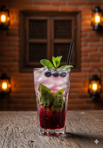 موهيتو بلو بيري