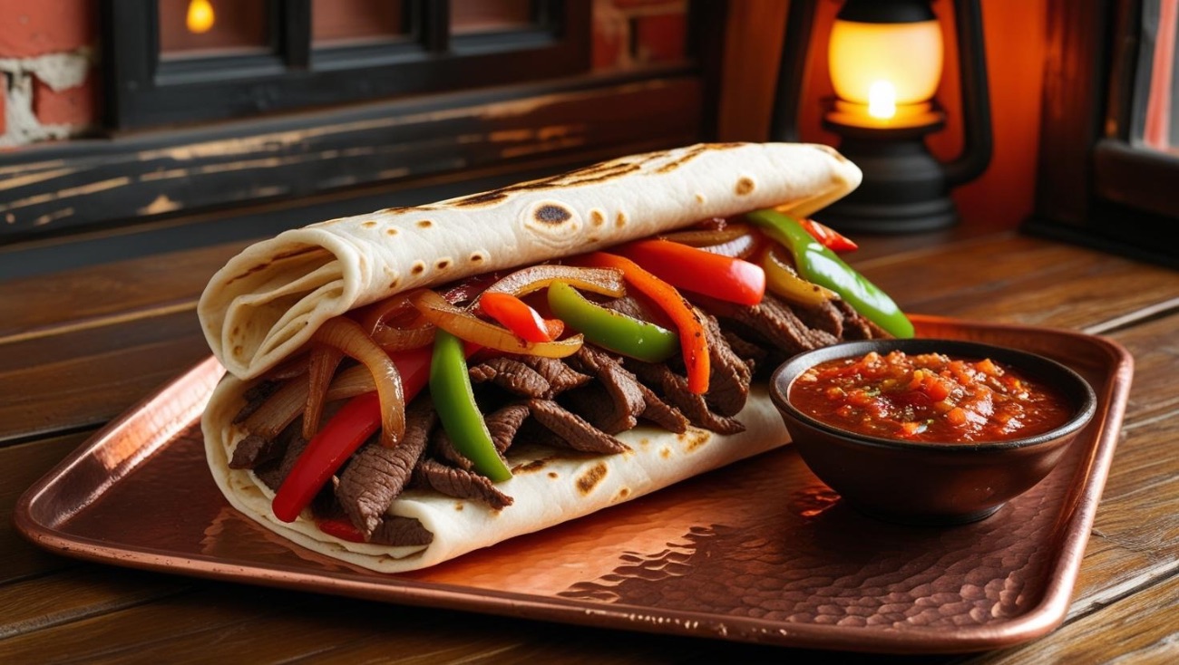 سندويش مكسيكي لحم