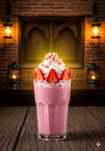 سموذي فراولة