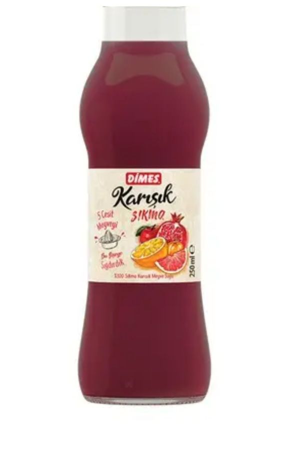 ●DİMES %100 KARIŞIK MEYVE SUYU - 