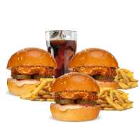3'LÜ MİNİ SCHNITZEL BURGER SEPETİ