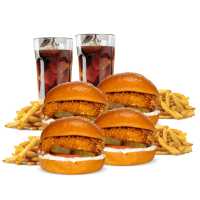 4'LÜ MİNİ ÇITIR BURGER SEPETİ