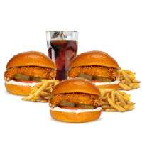 3'LÜ MİNİ ÇITIR BURGER SEPETİ