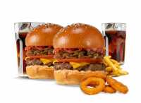 2'Lİ MEAT BURGER MENÜ