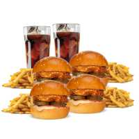 4'LÜ MİNİ SCHNITZEL BURGER SEPETİ