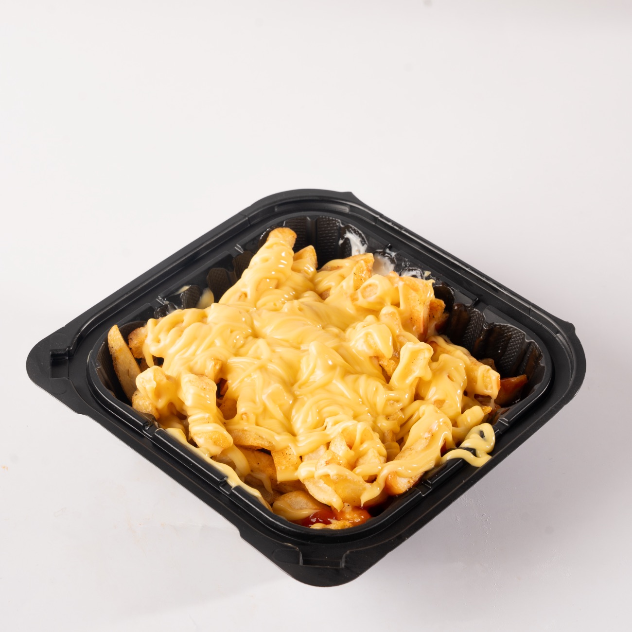 جيز فرايز - بطاطا مقلية . جبن شيدر