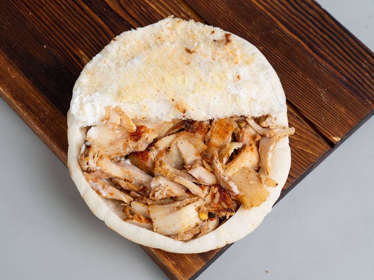 ساندويش شاورما دجاج