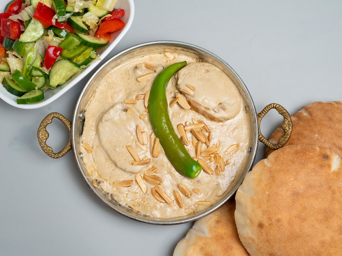 كفتة لحم بالطحينية